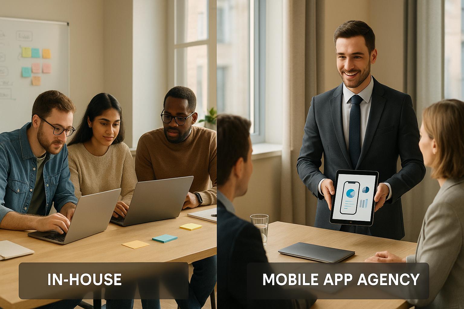 Mobile App Agency vs In-House Development: Pros and Cons