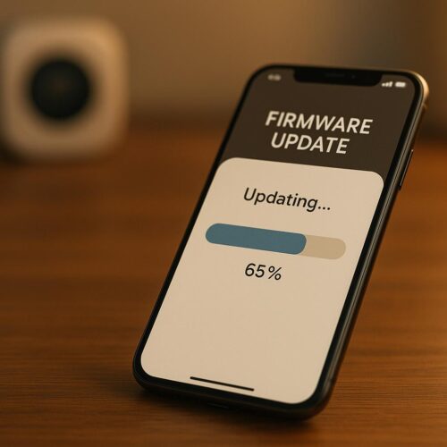 Managing Firmware Updates from a Mobile App