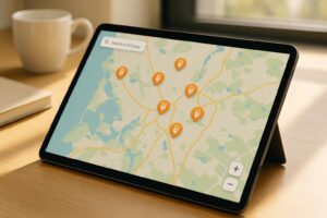 Building a Map-Based UI for EV Charging Stations