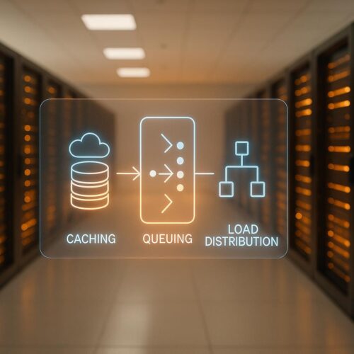 Caching, Queuing, and Load Distribution for Hyper-Scalable Mobile Apps