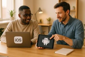 Do I need separate iOS and Android developers or can I hire one?