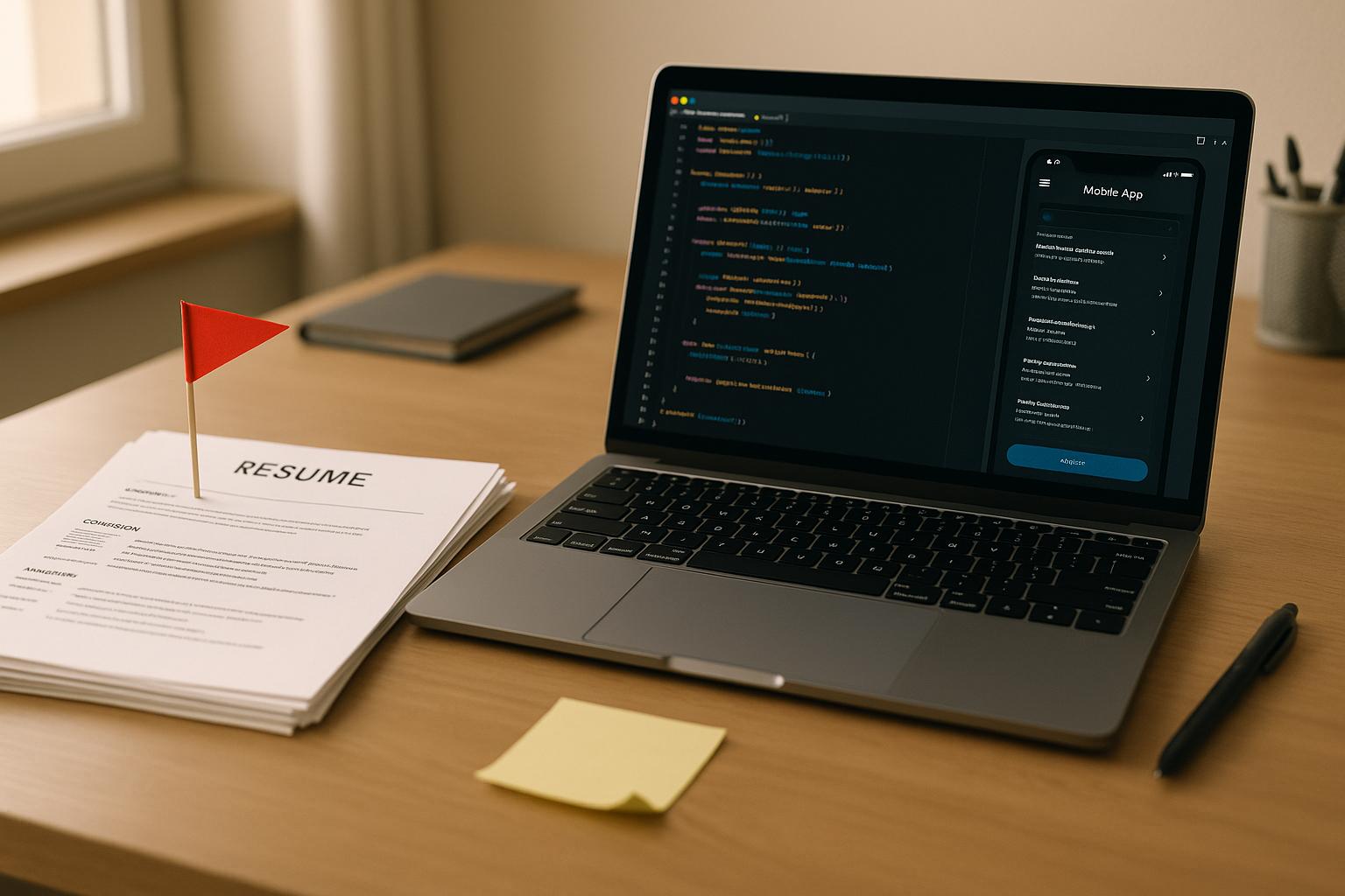 What are the red flags when hiring mobile developers?
