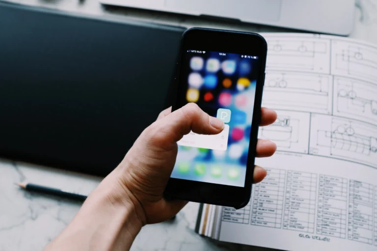 Iphone in a hand