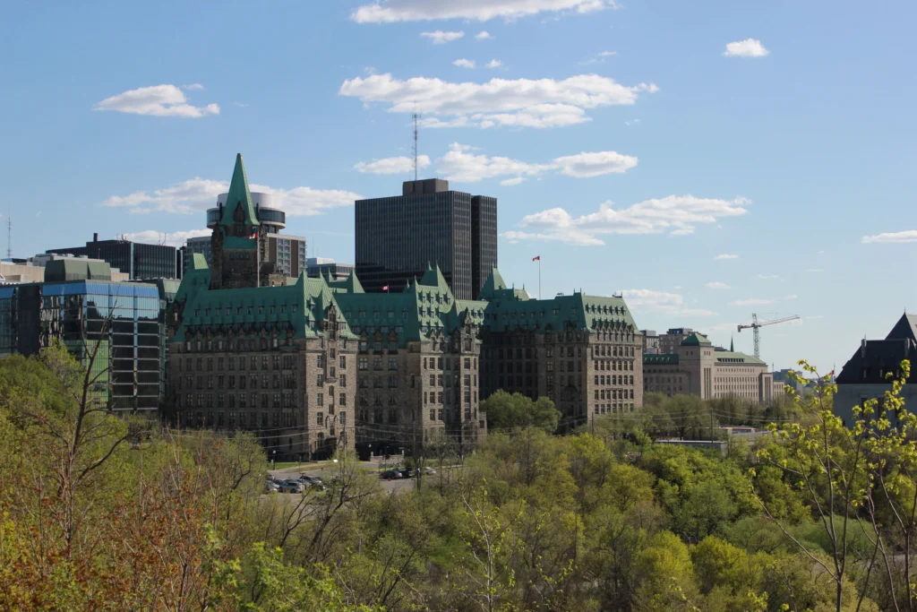 View of the city Ottawa